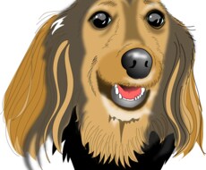 かわいいわんちゃんのリアル似顔絵を描きます イメージ1