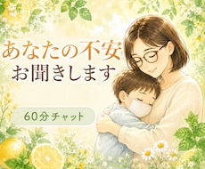 60分チャット！子どもの病気や障害の不安、聴きます イメージ1