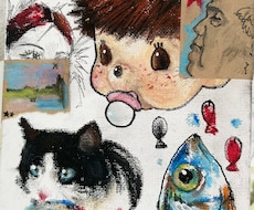オシャレな落書き調の絵を作成します イメージ1