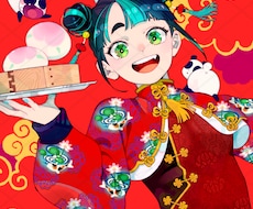 商用可◎　理想に沿った個性あるイラストお描きします SNS用・一枚絵・サムネイル・グッズ用など幅広く承ります