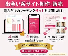 全機能付き出会い系/マッチングサイトを作ります イメージ1