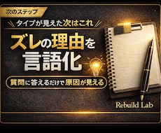 自分のズレ原因を質問で特定します 深掘り質問シートで理由を言語化