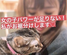 あ〜女の子と話したい！女の子パワーあげます 女の子と接する機会が少ないやとにかく女の子と話したいあなた