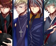 立ち絵等にお使いいただけるイラストお描きします キャラクターデザインからご一緒にさせていただきます！
