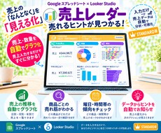 入力だけ。自動で売上グラフ化！売れる傾向が見えます イメージ1