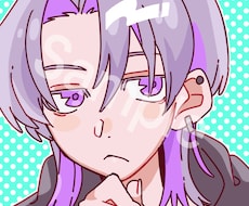 アイコンに使える可愛いポップなアイコン描きます イメージ1