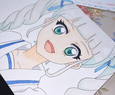 アナログイラストのオーダーを受け付けてます イメージ1