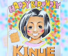 敬老の日のプレゼントに！似顔絵描きます イメージ1