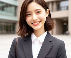 就活の顔写真データを加工・修整いたします イメージ1