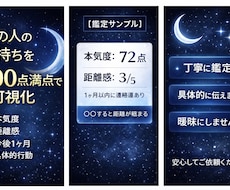今あの人があなたに抱いている本音を鑑定します イメージ1