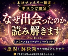 なぜ出会ったの？お二人の今後を鑑定します 本気の方のみ！具体的な恋愛成就まで読み解きます。