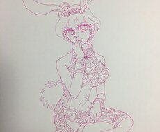 集客力アップの中国風　和風イラスト描きます イメージ1