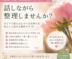 子育て・夫婦関係・恋愛のモヤモヤ否定せず整理します イメージ1