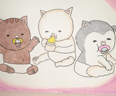 世界に一枚の手描きイラスト描きます イメージ1