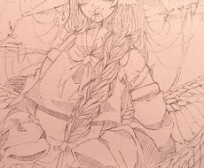 最高の手描きミニ色紙描かせていただきます イメージ1