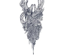 生き物を独特なアートデザインで描きます イメージ1