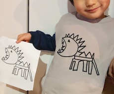 ご希望の絵をアイロンプリント/ステッカーにします イメージ1