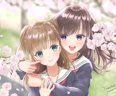 ご要望に合わせてイラスト作成いたします 立ち絵（IRIAM実績あり）、一枚絵など柔軟に対応いたします