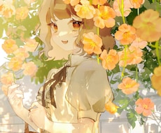 繊細で温度の伝わるイラスト︎✿可憐な女の子描きます お祝いやアイコン、MVやサムネ その他お気軽にご相談下さい！