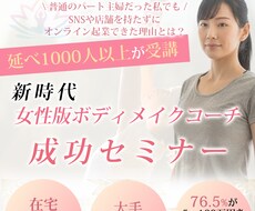 女性向けのバナーを魅力的に制作します イメージ1