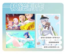 かわいくて元気なイラストを描きます イメージ1