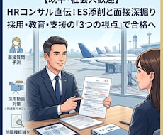 客室乗務員(CA)内定！エントリーシート添削します JAL・ANA・LCC等国内エアライン実績有り