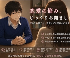普通の恋愛から人に言えない関係までお聞きします イメージ1