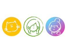 アイデアを筆ペンのタッチでデータ化いたします あなたのアイデアを、筆ペンのタッチでアイコン化！