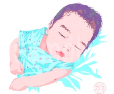 先着1名様(^_-)-☆天使成分だけを抜き出した　お子さんの似顔絵描きます( *´艸｀) イメージ1