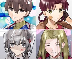 TRPG等に使えるキャラクターの立ち絵を作成します イメージ1