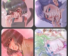 SNS用アイコンのイラスト、ロゴをお描きます 絵柄、用途、なんでもご相談ください。
