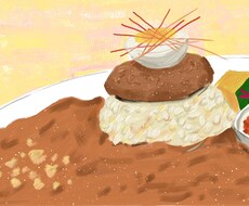 写真から美味しそうな食べ物イラストを描きます イメージ1