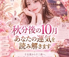 10月から運気を整える開運鑑定をします 十五夜から十三夜へ　実りを受け取り、次の流れを整える10月
