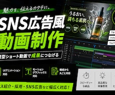 止まる…。SNS広告の縦型ショート動画を制作します イメージ1