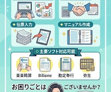 データ入力や資料作成を代行します イメージ1
