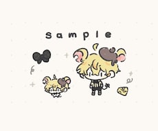 ゆるいミニキャラのイラストを作成します お手頃価格でかわいい1枚絵を仕上げます！
