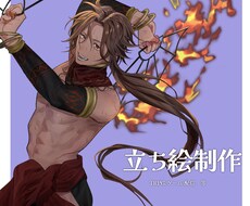 TRPG、配信、ゲーム立ち絵制作致します イメージ1