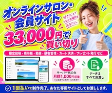 オンラインサロン【手数料0円】を買い切りで作ります イメージ1