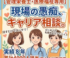 管理栄養士/医療福祉 現場のストレス電話で聴きます イメージ1