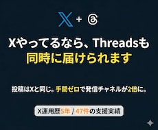 Threads運用代行します 今、注目のSNSで認知拡大しませんか？