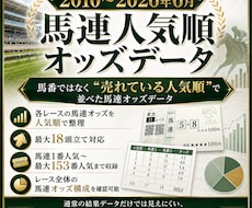 馬連人気順オッズに特化したデータまとめます 中央競馬のデータならお任せください