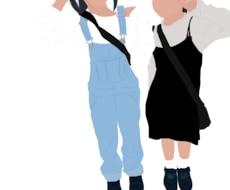 シンプルな似顔絵イラストを描きます イメージ1