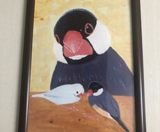 愛鳥さんの似顔絵を描きます イメージ1