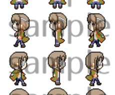 ドット絵のキャラチップやタイルセットを作成します 自作ゲーム公開経験を活かして、あなたの創作をサポート！