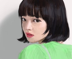 綺麗、おしゃれな似顔絵【写真を参考に】描きます イメージ1