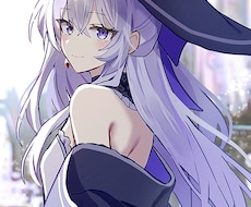 アニメ調の絵柄で透明感のあるイラストを作成します イメージ1