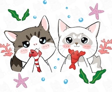 かわいいデフォルメ動物♡描きます おまかせコース！お好きな動物やペットを可愛らしくデフォルメ★