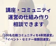 立ち上げ・仕組みづくりのアドバイスをいたします イメージ1