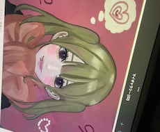 初心者、厚塗りで女の子のアイコンイラスト描きます イメージ1
