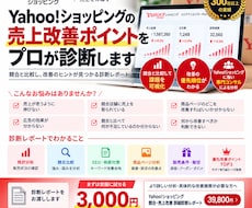 Yahoo!ショッピングの改善ポイントを診断します イメージ1